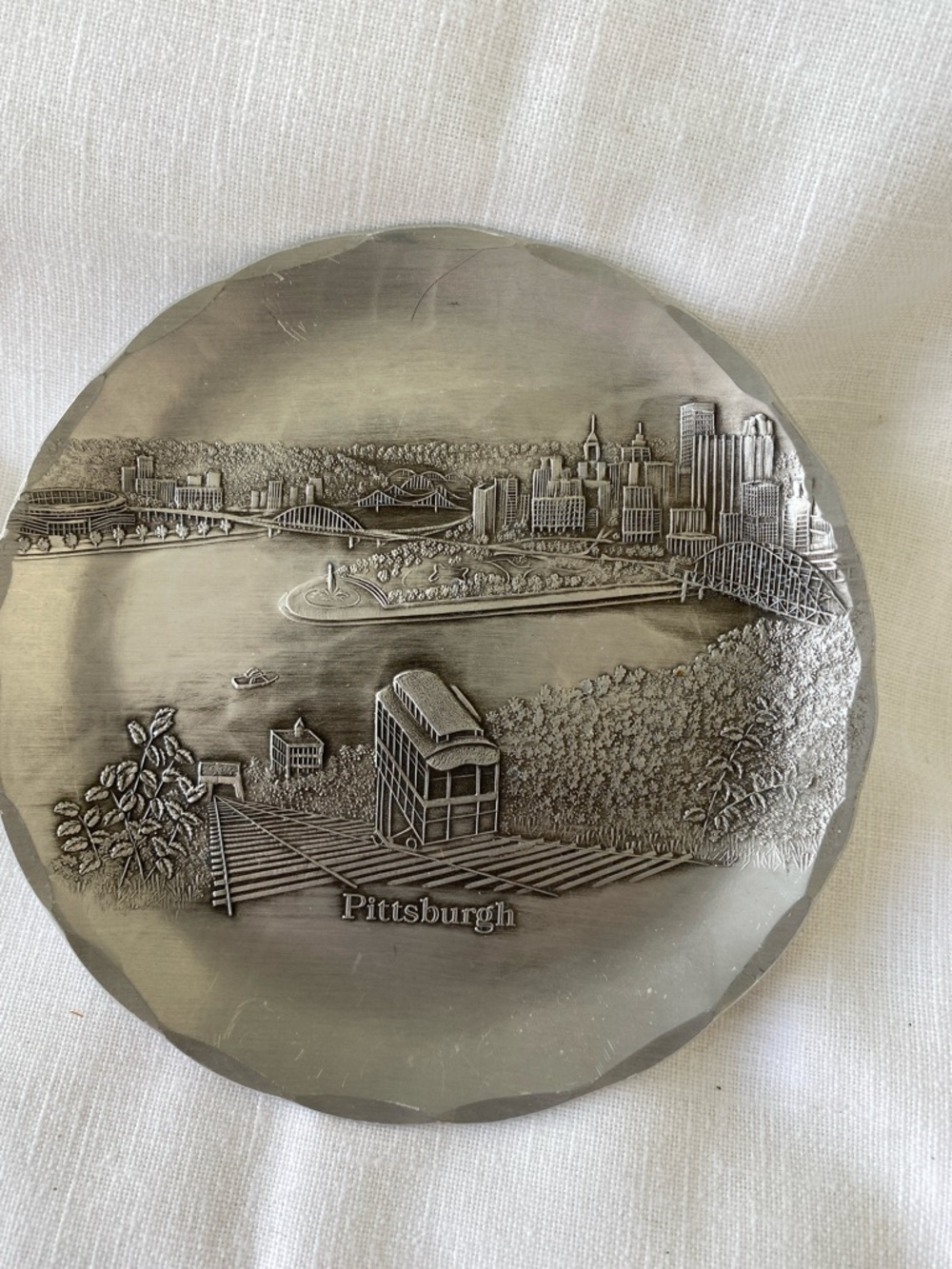 Pittsburgh Tray Handmade Wendell August